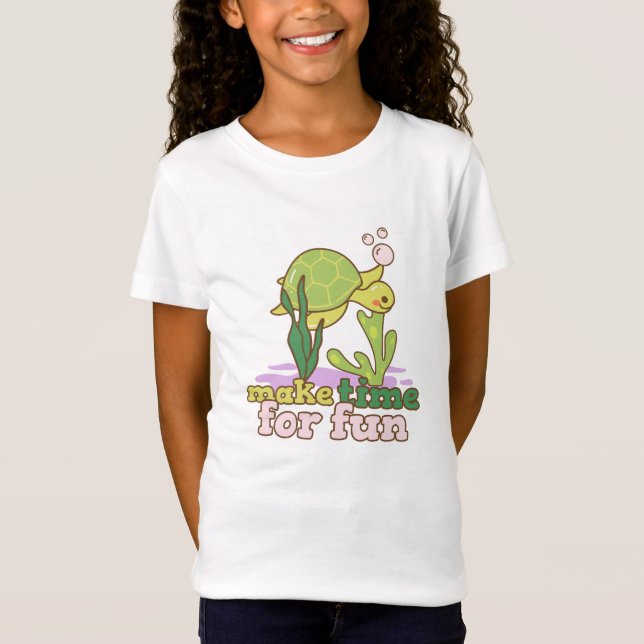 Classic Make Time for Fun T-Shirt (Front)