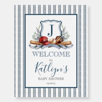 Classic Mallard Duck Baby Shower Welcome Sign by MakinMemoriesonPaper at Zazzle