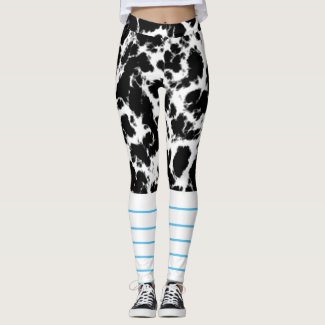 Classic Marble Composition Book School Costume Leg