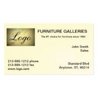 Classic Marble Logo Business Cards