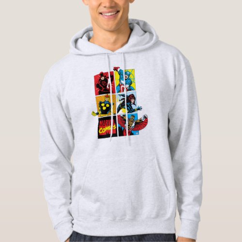 Classic Marvel Comics Super Heroes Hoodie