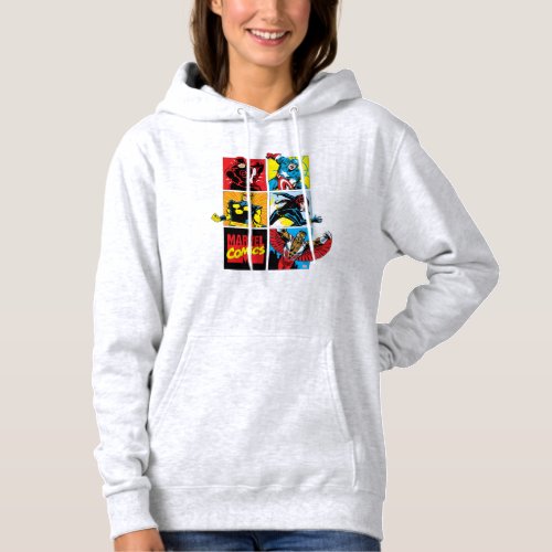 Classic Marvel Comics Super Heroes Hoodie