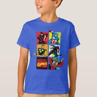 Classic Marvel Comics Super Heroes T-Shirt