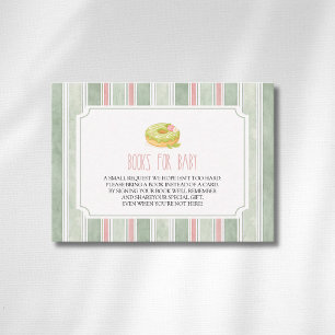 Classic Matcha Donut For Baby Girl Books For Baby Enclosure Card
