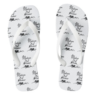 matron of honor flip flops