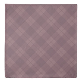 Classic Medium Plaid Gingham Pattern Duvet Cover