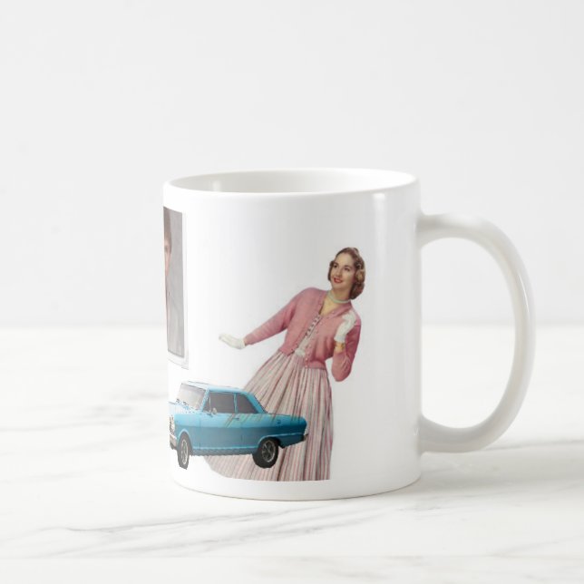 Classic Memories Retro 80's Day Dreams Coffee Mug (Right)