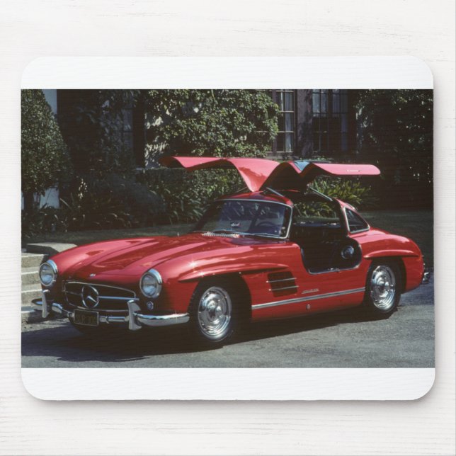 Classic Mercedes Benz Gullwing Mouse Pad (Front)