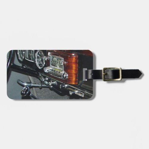 Classic Mercedes dashboard Luggage Tag