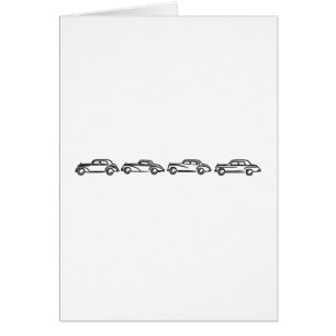 Classic Mercedes Lineup Cards