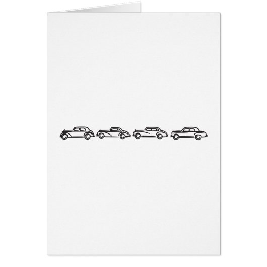Classic Mercedes Lineup Cards (Front)