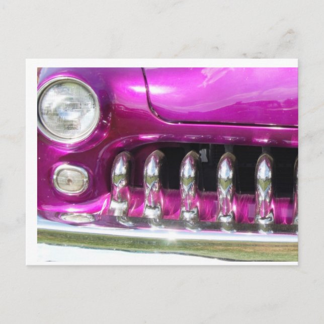 Classic Mercury Grill Postcard (Front)