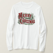 Classic "Merry Christmas" T-Shirt