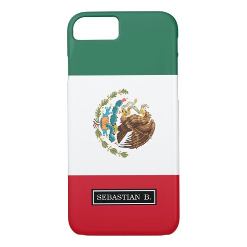 Classic Mexican Flag iPhone 87 Case