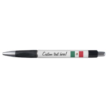 Classic Mexican Flag Pen by HappyPlanetShop at Zazzle