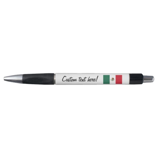 Classic Mexican Flag Pen