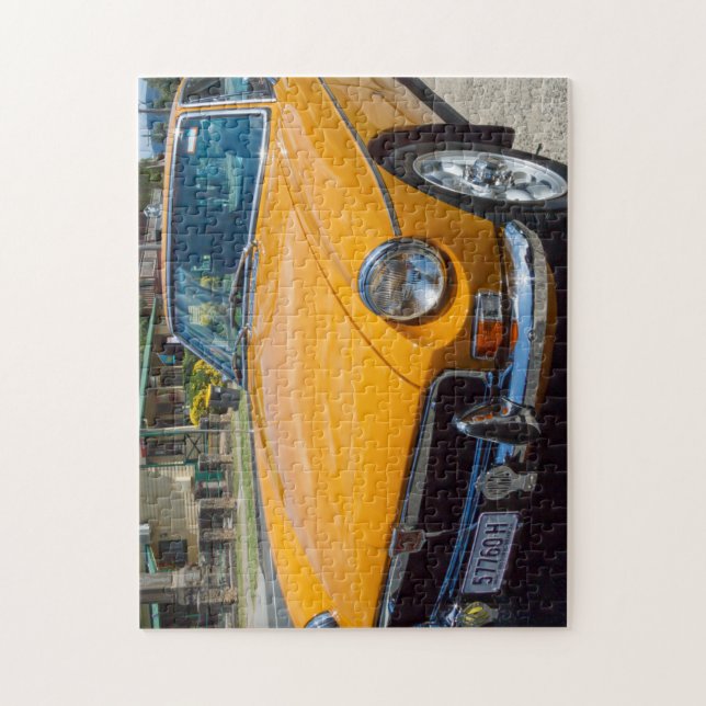 Classic MGB GT Roadster Jigsaw Puzzle (Vertical)