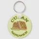 Classic Miami Cuban Sandwich Ham Pork Swiss Cheese Keychain | Zazzle