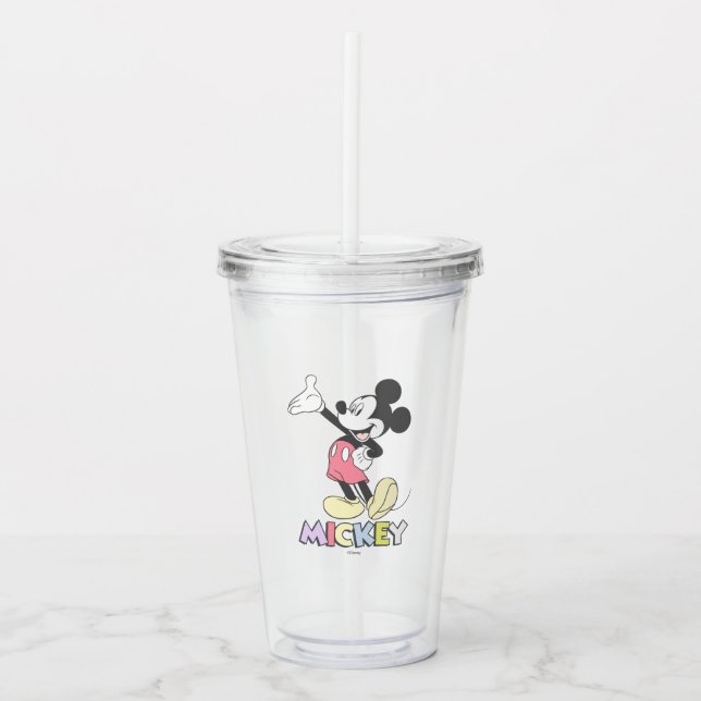 Classic Mickey Acrylic Tumbler (Front)