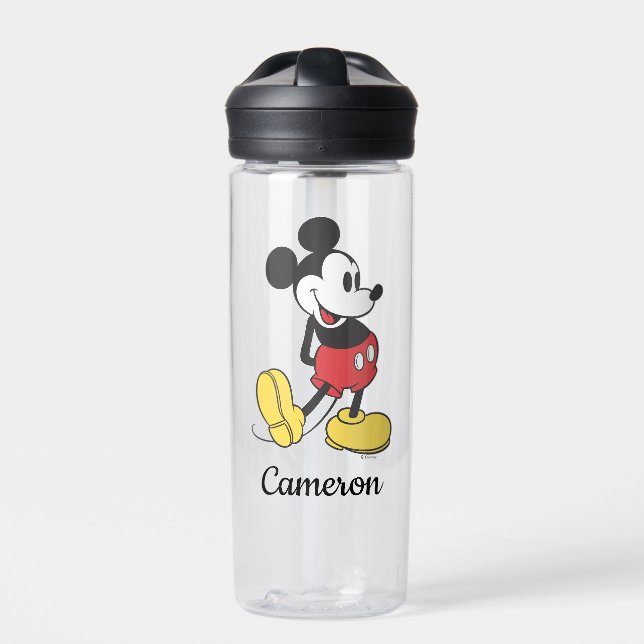Classic Mickey | Add Your Name Water Bottle (Front)