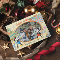 Classic Mickey and Minnie: Happy Holidays Card