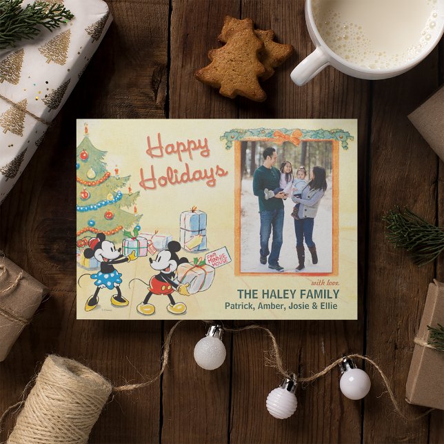 Classic Mickey and Minnie: Happy Holidays Card (Creator Uploaded)