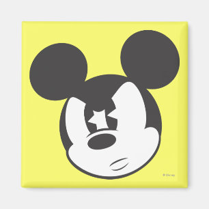 Classic Mickey Angry Head Magnet