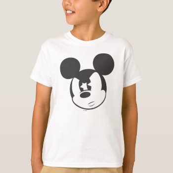 Classic Mickey | Angry Head T-shirt by MickeyAndFriends at Zazzle