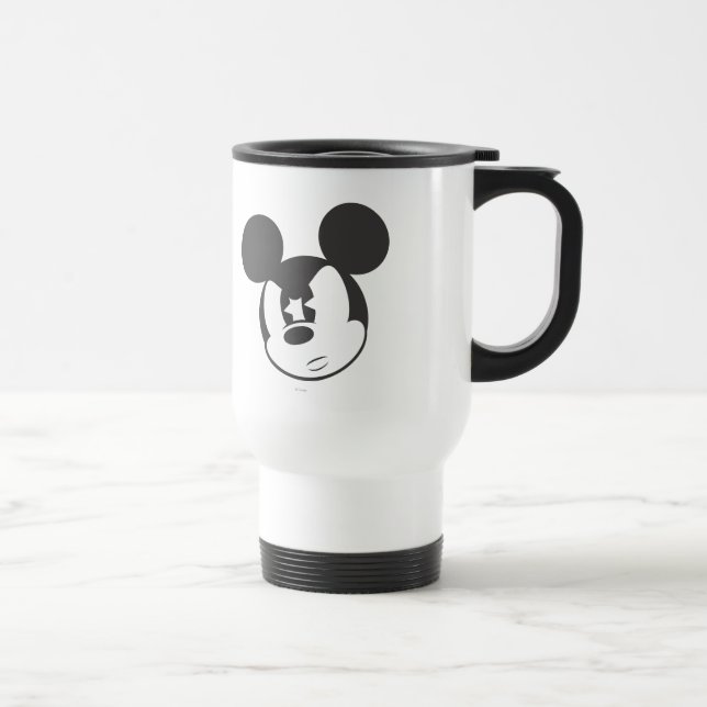 Classic Mickey | Angry Head Travel Mug (Right)