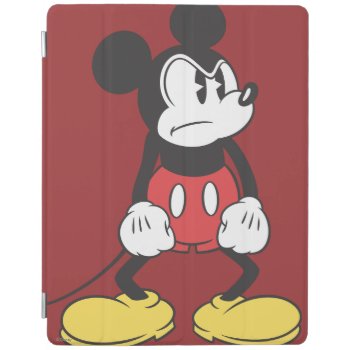 Classic Mickey | Angry Pose Ipad Smart Cover by MickeyAndFriends at Zazzle