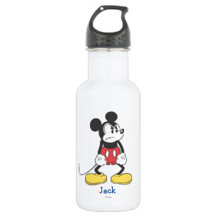 Classic Mickey Angry Pose Stainless Steel Water Bottle