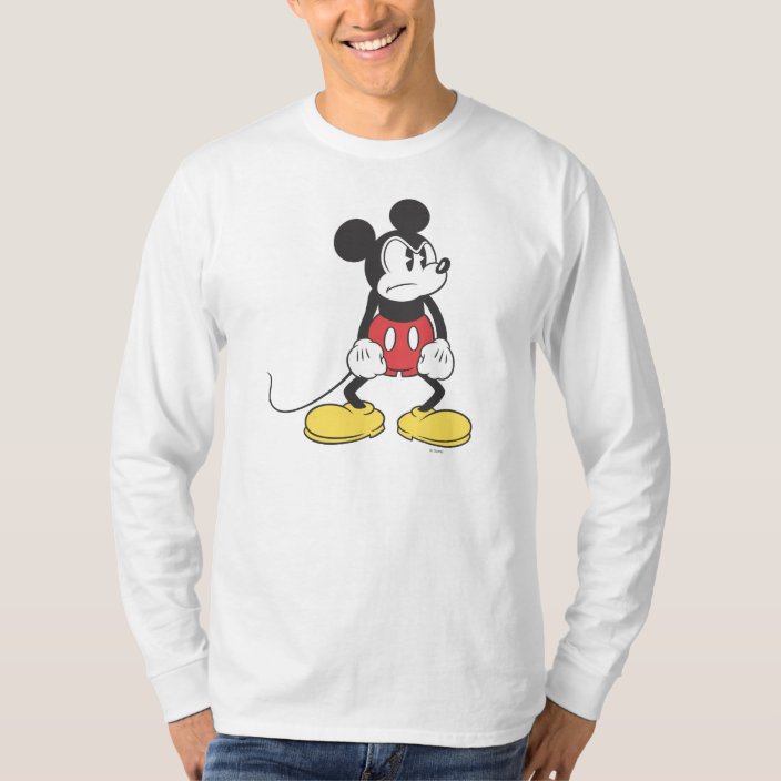 angry mickey mouse shirt