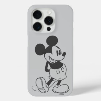 Classic Mickey | Black and White iPhone 15 Pro Case
