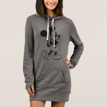 Classic Mickey | Black And White Dress by MickeyAndFriends at Zazzle