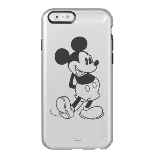 Classic Mickey   Black and White Incipio Feather Shine iPhone 6 Case