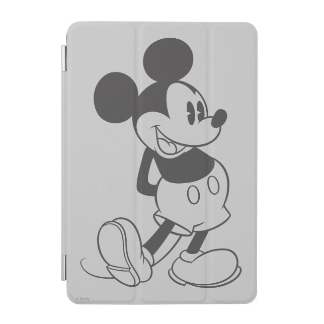 Classic Mickey | Black and White iPad Mini Cover (Front)