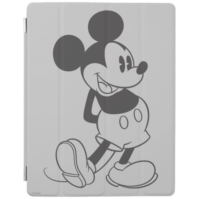 Classic Mickey | Black and White iPad Smart Cover (Front)