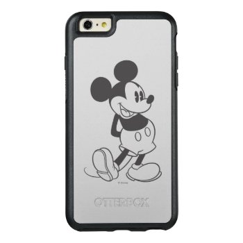 Classic Mickey | Black And White Otterbox Iphone 6/6s Plus Case by MickeyAndFriends at Zazzle