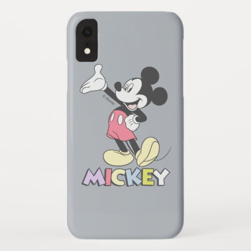 Classic Mickey iPhone XR Case