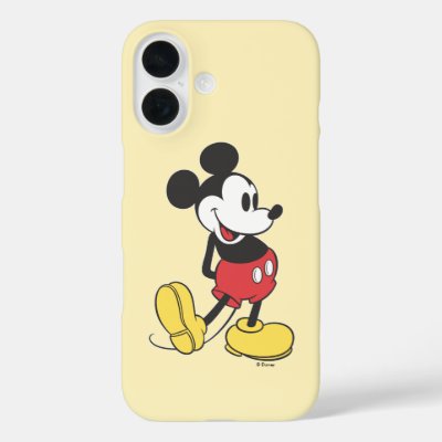 Classic Mickey iPhone 16 Case