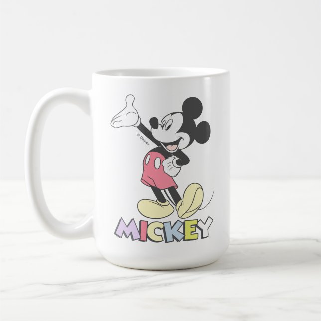 Classic Mickey Coffee Mug (Left)