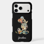 Classic Mickey | Comic Silhouette - Add Your Name iPhone 17 Pro Max Case<br><div class="desc">Step into Disney nostalgia with this classic Mickey Mouse comic silhouette design! Featuring Mickey’s iconic silhouette filled with vintage comic strip panels, this artwork beautifully blends old-school Disney storytelling with a bold and modern aesthetic. The monochrome comic details add a timeless charm, making this design perfect for lifelong Disney fans,...</div>