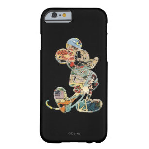 Classic Mickey   Comic Silhouette Barely There iPhone 6 Case