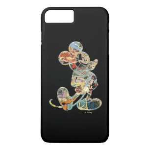 Classic Mickey Comic Silhouette iPhone 8 Plus/7 Plus Case