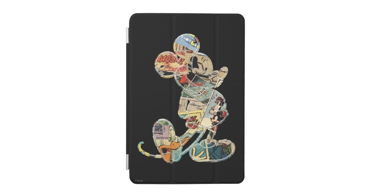 Classic Mickey, Angry Keychain, Zazzle