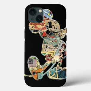 Classic Mickey Comic Silhouette iPhone 13 Case