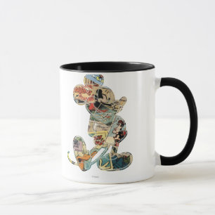 Classic Mickey Comic Silhouette Mug