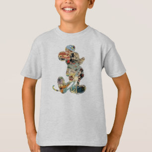 Classic Mickey Comic Silhouette T-Shirt