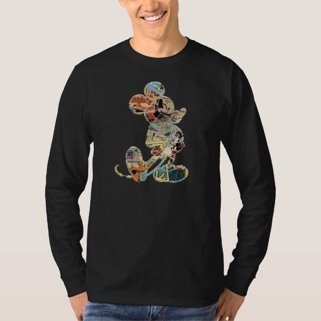 Classic Mickey | Comic Silhouette T-Shirt (Front)