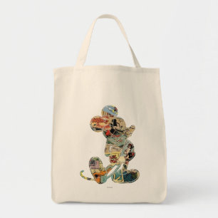 Classic Mickey Comic Silhouette Tote Bag